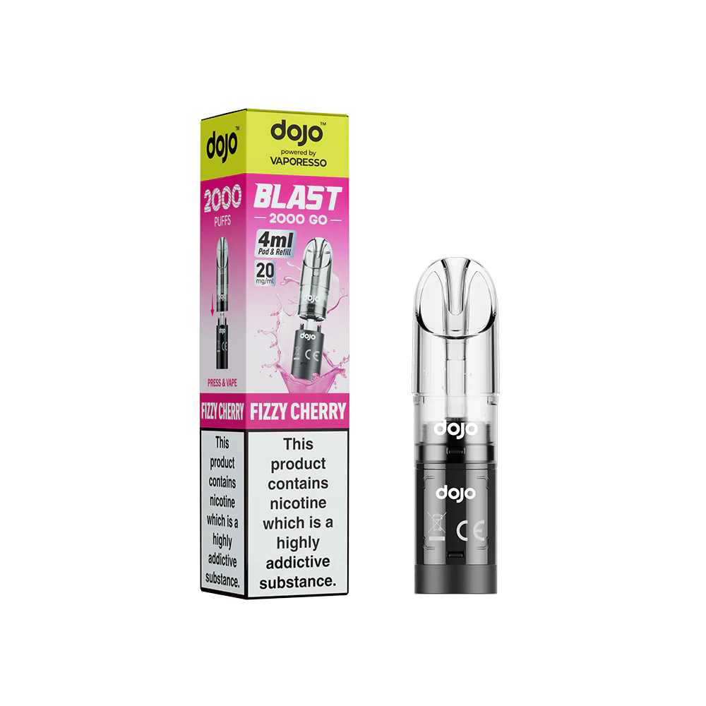 Dojo Blast 2000 Go Pod Fizzy Cherry