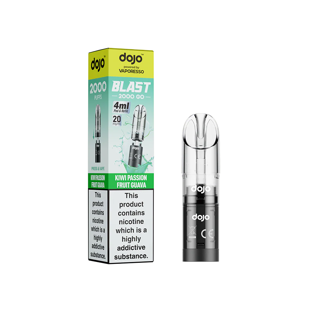 Dojo Blast 2000 Go Pod Kiwi Passion Fruit Guava