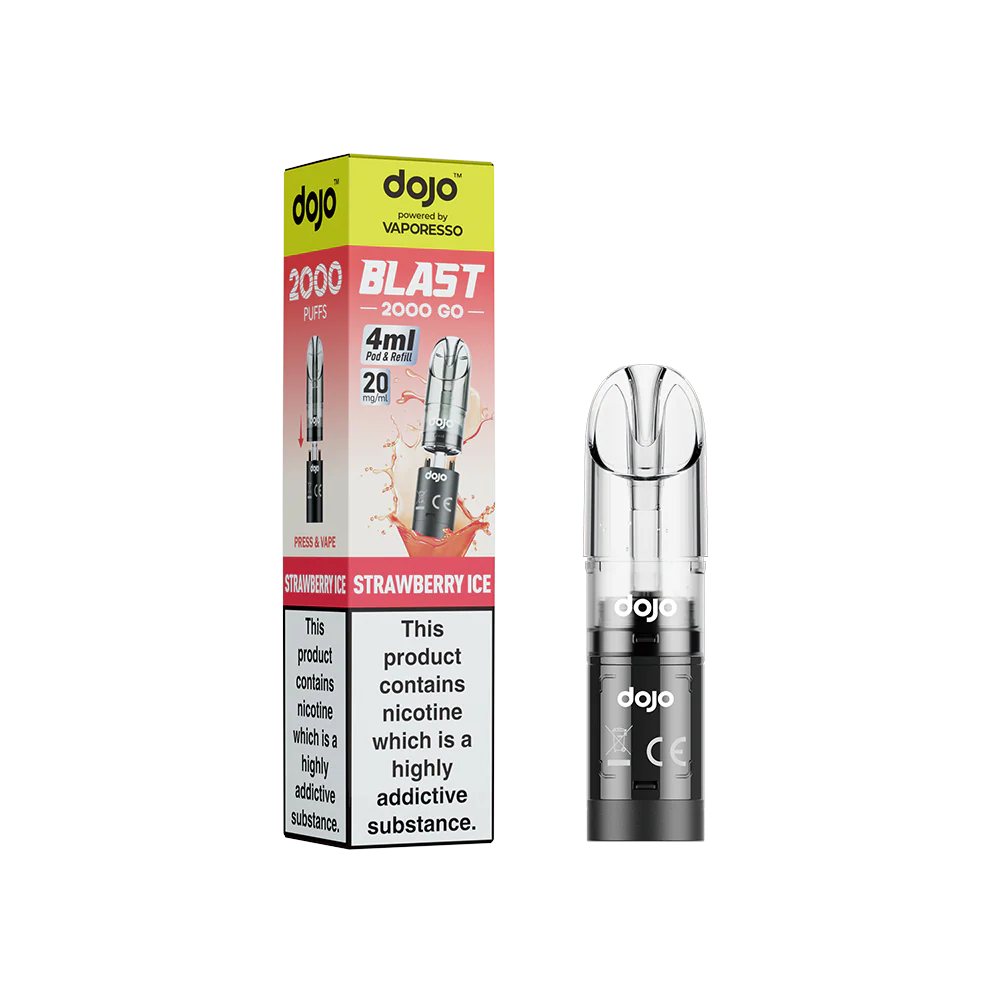 Dojo Blast 2000 Go Pod Strawberry Ice