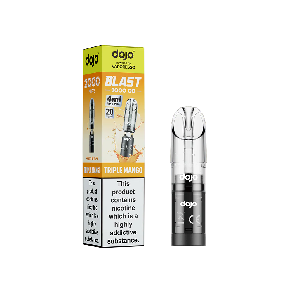Dojo Blast 2000 Go Pod Triple Mango