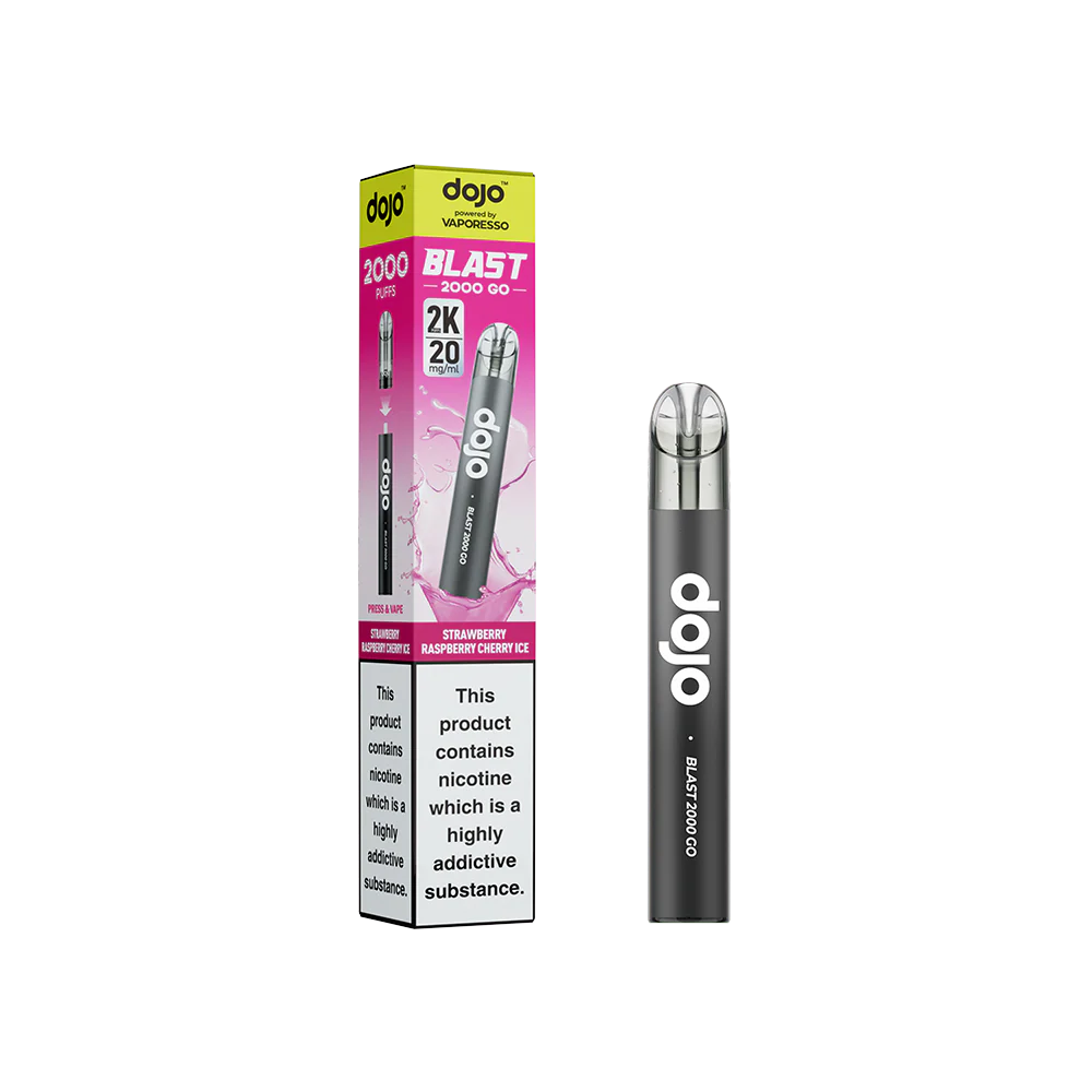 Dojo Blast 2000 Go Kit Strawberry Raspberry Cherry Ice