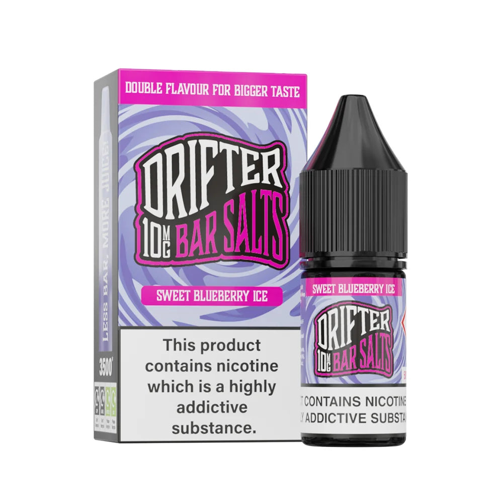 Drifter Bar Nic Salts Sweet Blueberry Ice 10mg