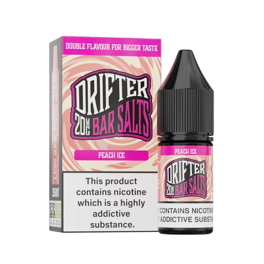 Drifter Bar Nic Salts Peach Ice 20mg