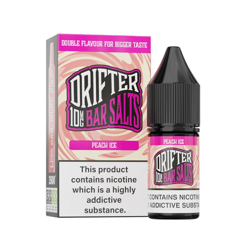 Drifter Bar Nic Salts Peach Ice 10mg