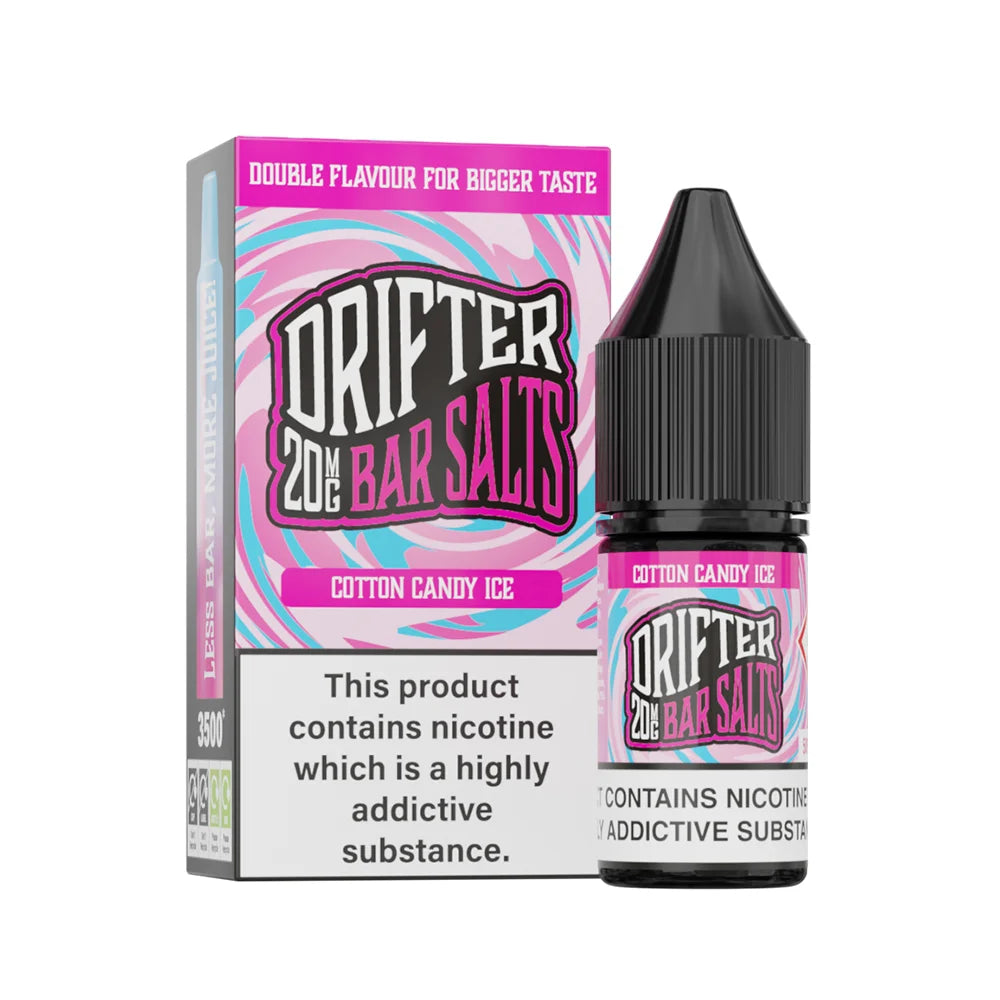 Drifter Bar Nic Salts Cotton Candy Ice 20mg
