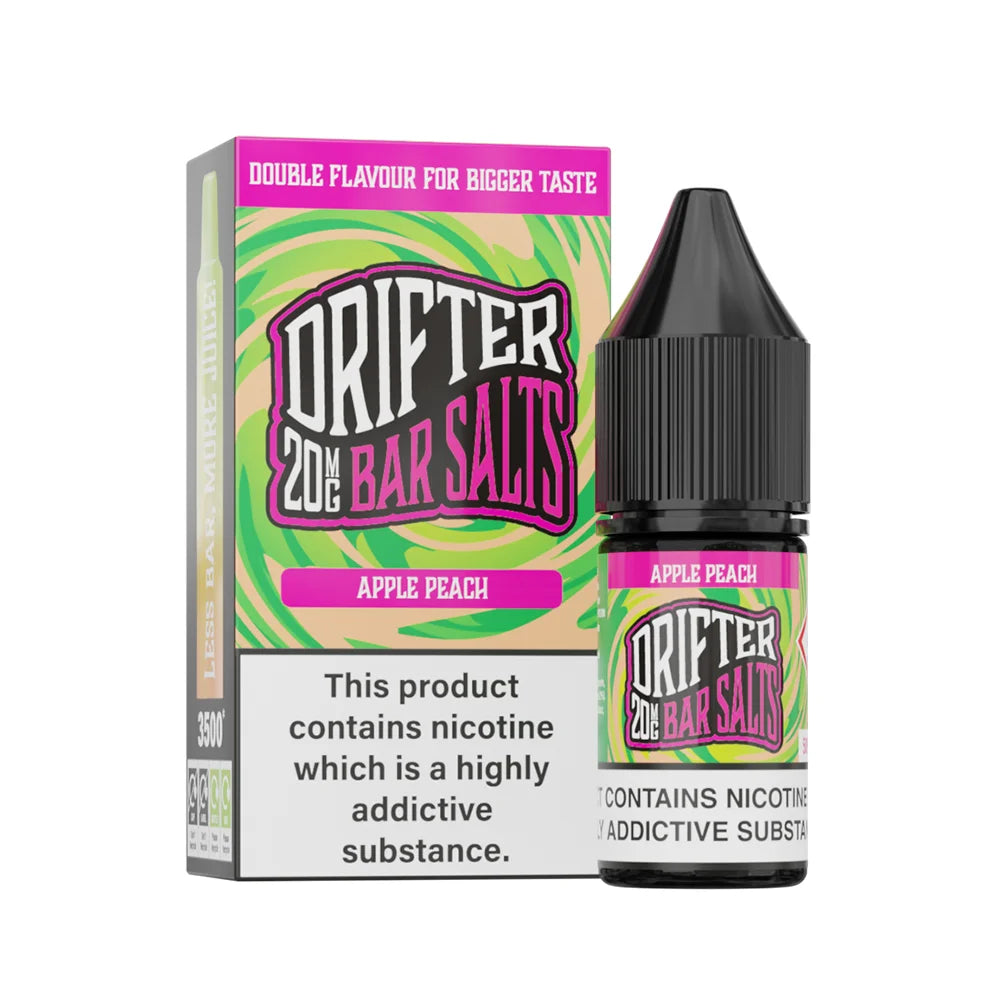 Drifter Bar Nic Salts Apple Peach 20mg