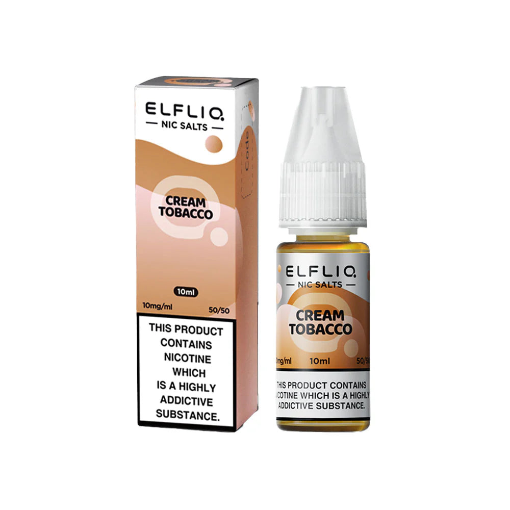 Elfliq Cream Tobacco Nic Salts 20mg