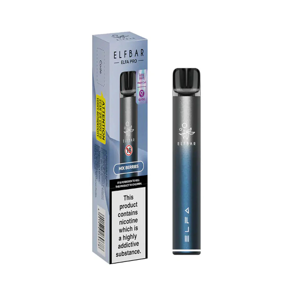 ELFbar Elfa Pro Prefilled Pod Starter Kit Twilight Blue