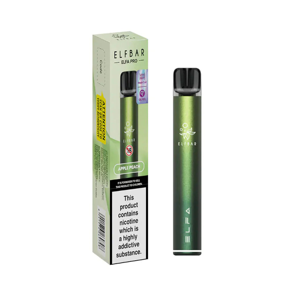 ELFbar Elfa Pro Prefilled Pod Starter Kit Aurora Green