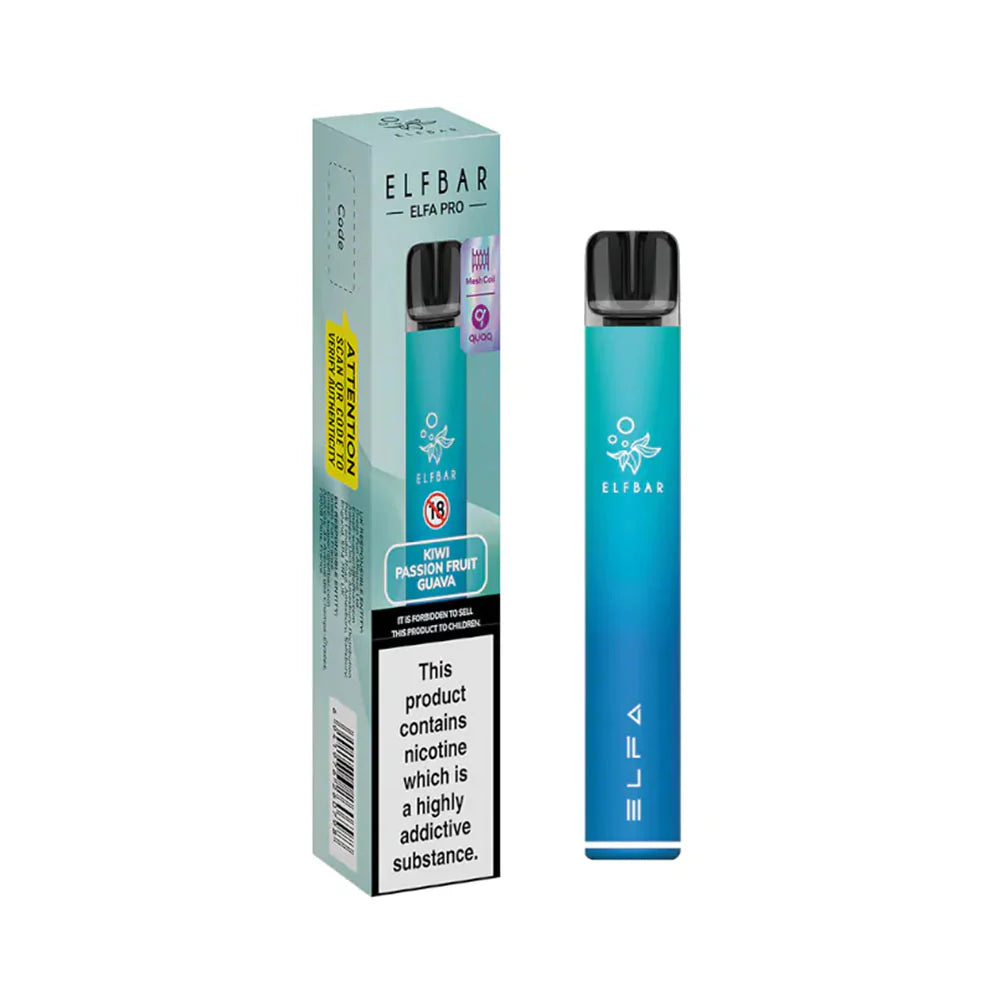 ELFbar Elfa Pro Prefilled Pod Starter Kit Aurora Blue