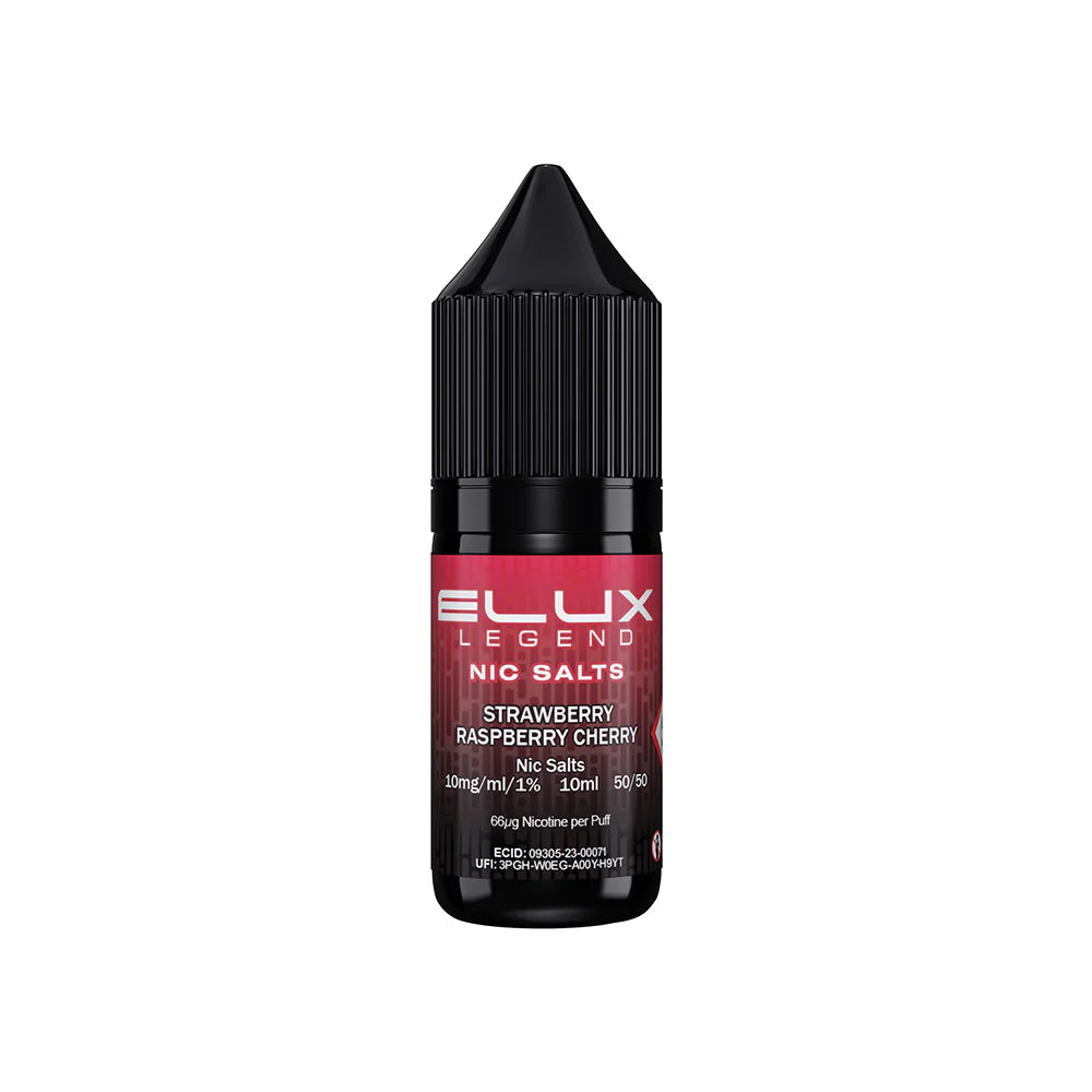 Elux Legends Nic Salts Strawberry Raspberry Cherry Ice 10mg