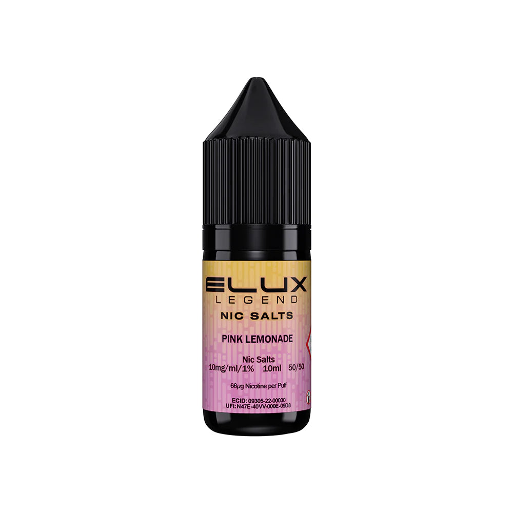 Elux Legends Nic Salts Pink Lemonade 10mg