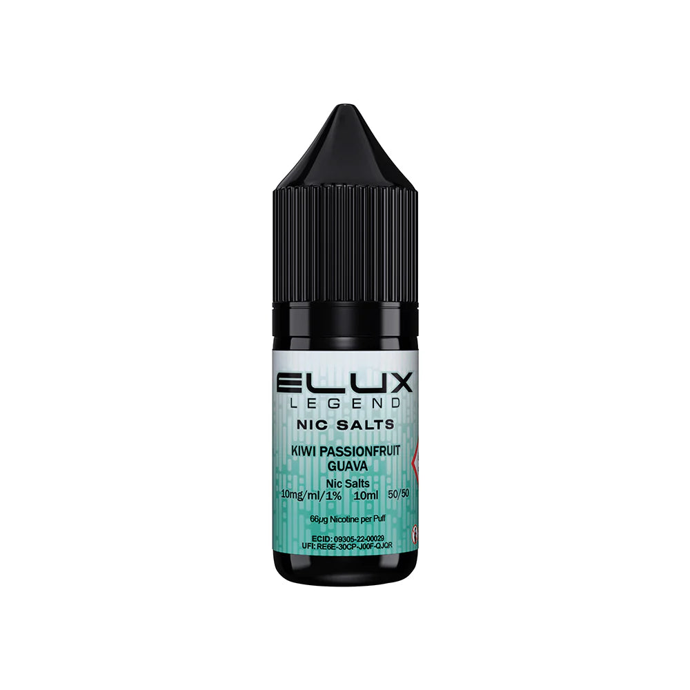 Elux Legends Nic Salts Kiwi Passionfruit Guava 10mg