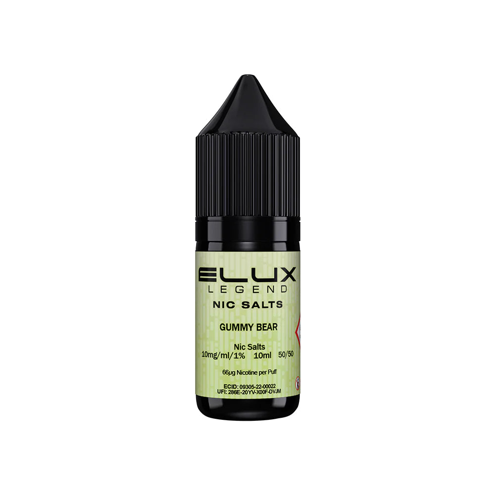 Elux Legends Nic Salts Gummy Bear 10mg