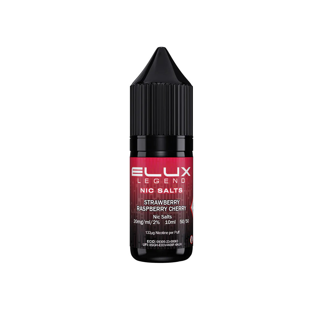 Elux Legends Nic Salts Strawberry Raspberry Cherry Ice 20mg