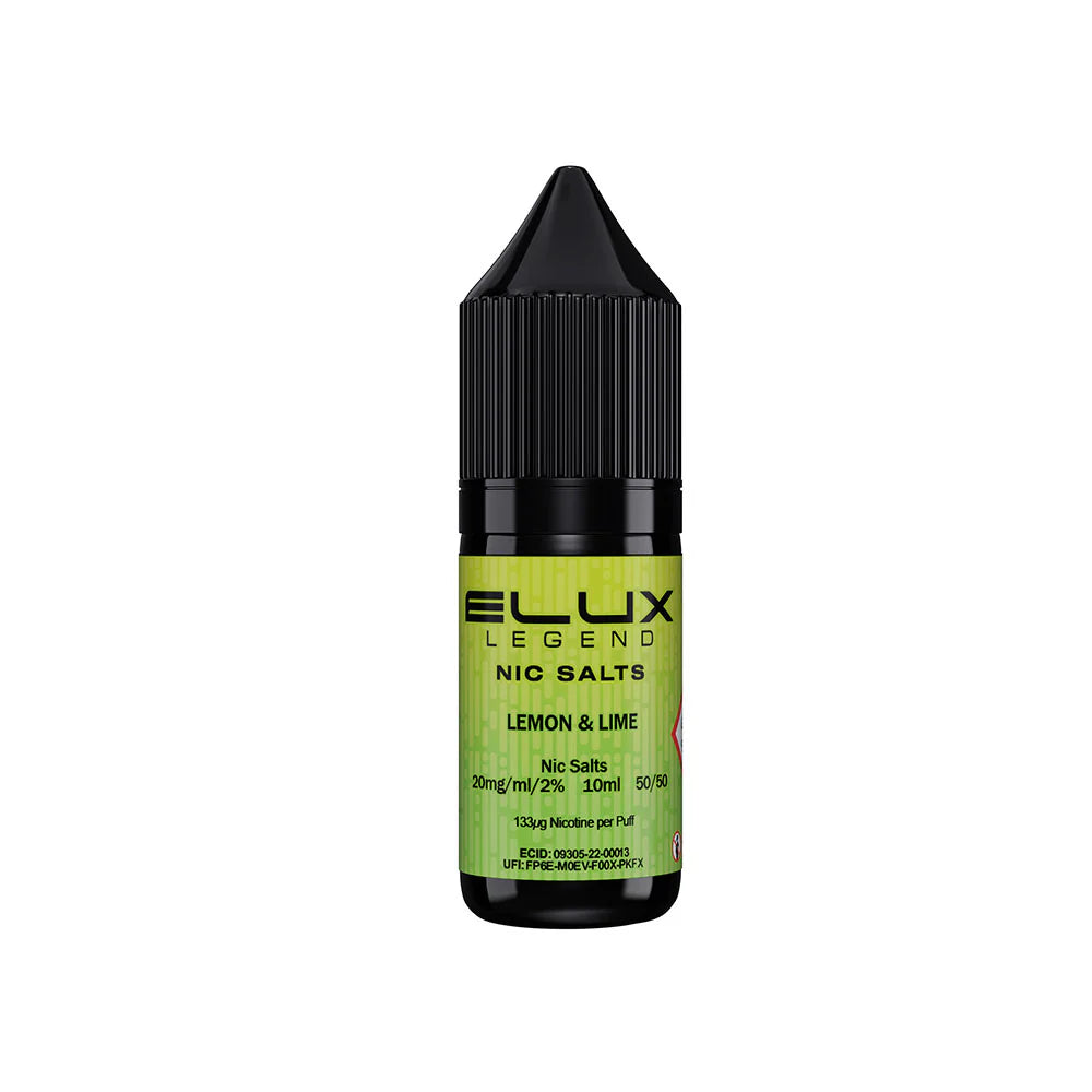 Elux Legends Nic Salts Lemon & Lime 20mg