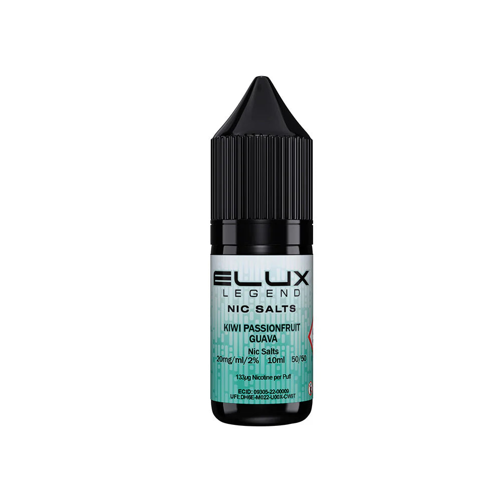 Elux Legends Nic Salts Kiwi Passionfruit Guava 20mg