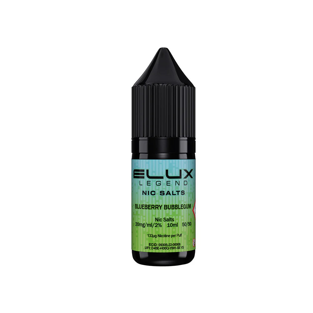 Elux Legends Nic Salts Blueberry Bubblegum 20mg