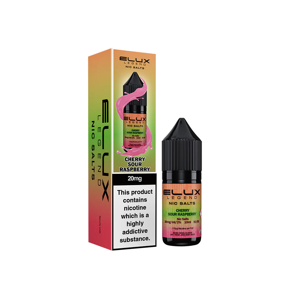 Elux Legends Nic Salts Cherry Sour Raspberry 20mg