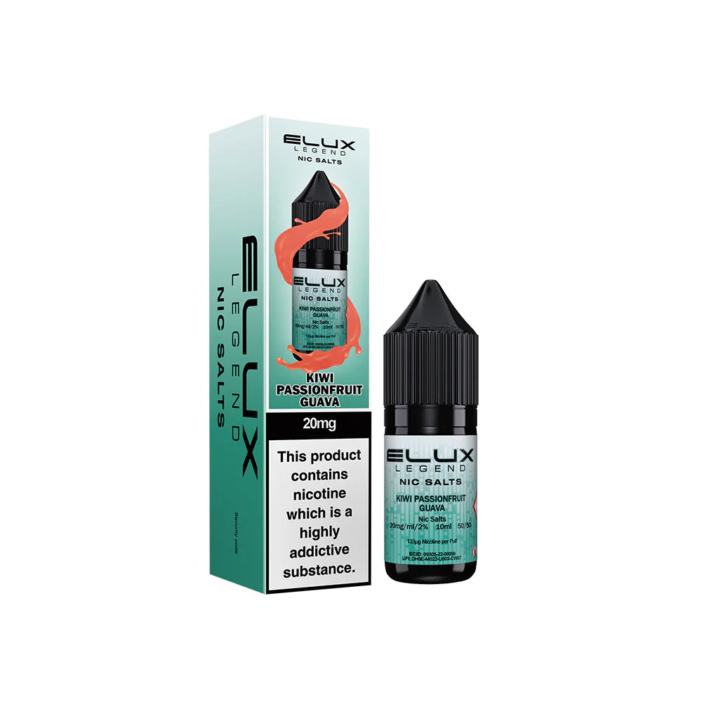Elux Legends Nic Salts Kiwi Passionfruit Guava 20mg