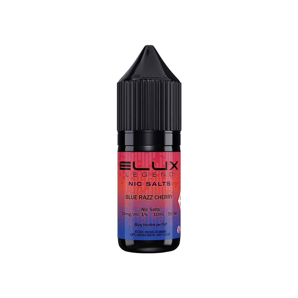 Elux Legend Nic Salts Blue Razz Cherry 10mg