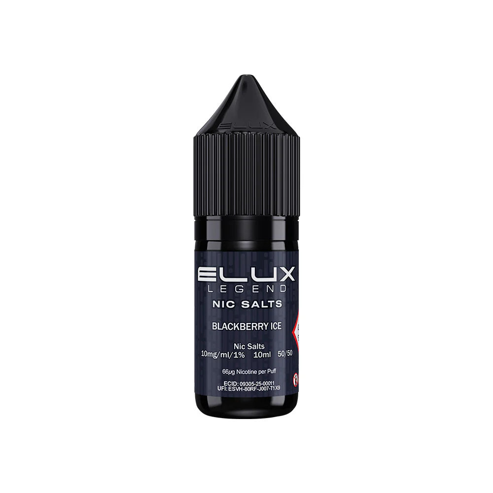 Elux Legend Nic Salts Blackberry Ice 10mg