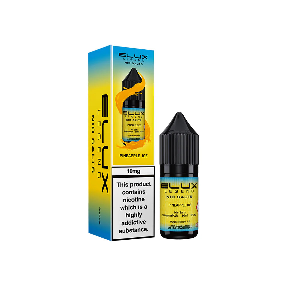 Elux Legends Nic Salts Pineapple Ice 10mg