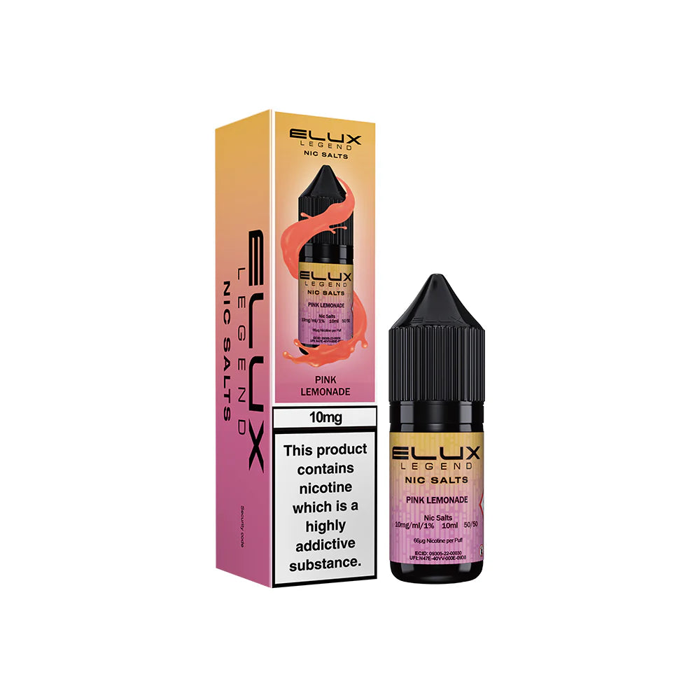 Elux Legends Nic Salts Pink Lemonade 10mg