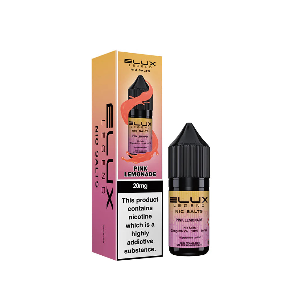 Elux Legends Nic Salts Pink Lemonade 20mg