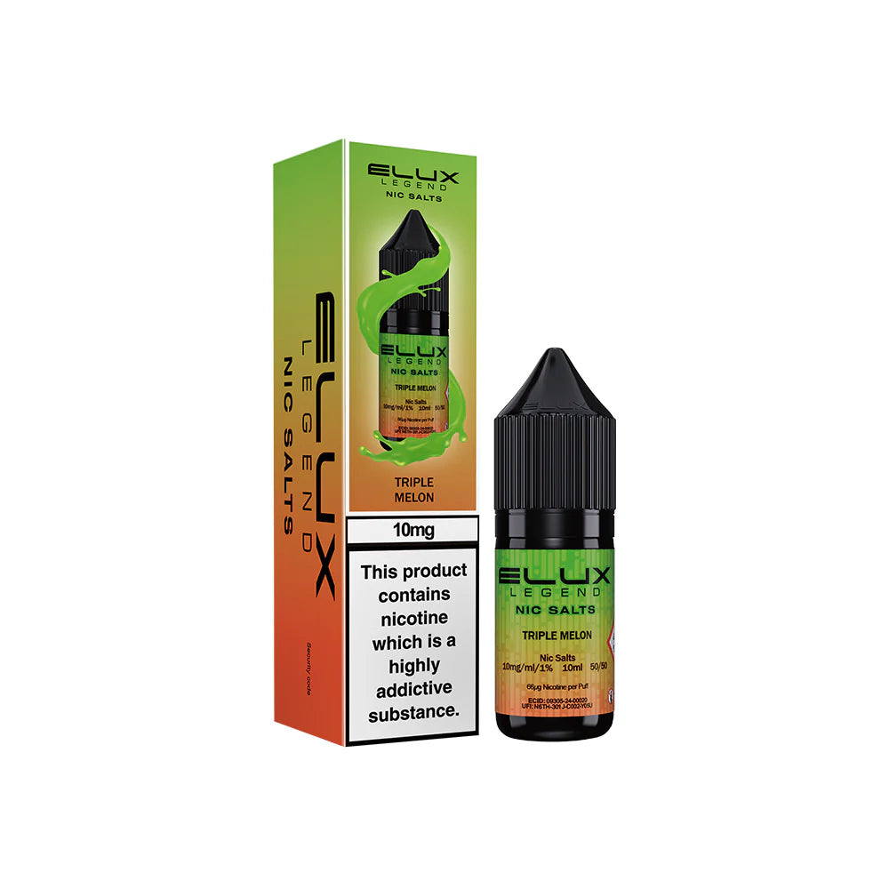 Elux Legends Nic Salts Triple Melon 10mg