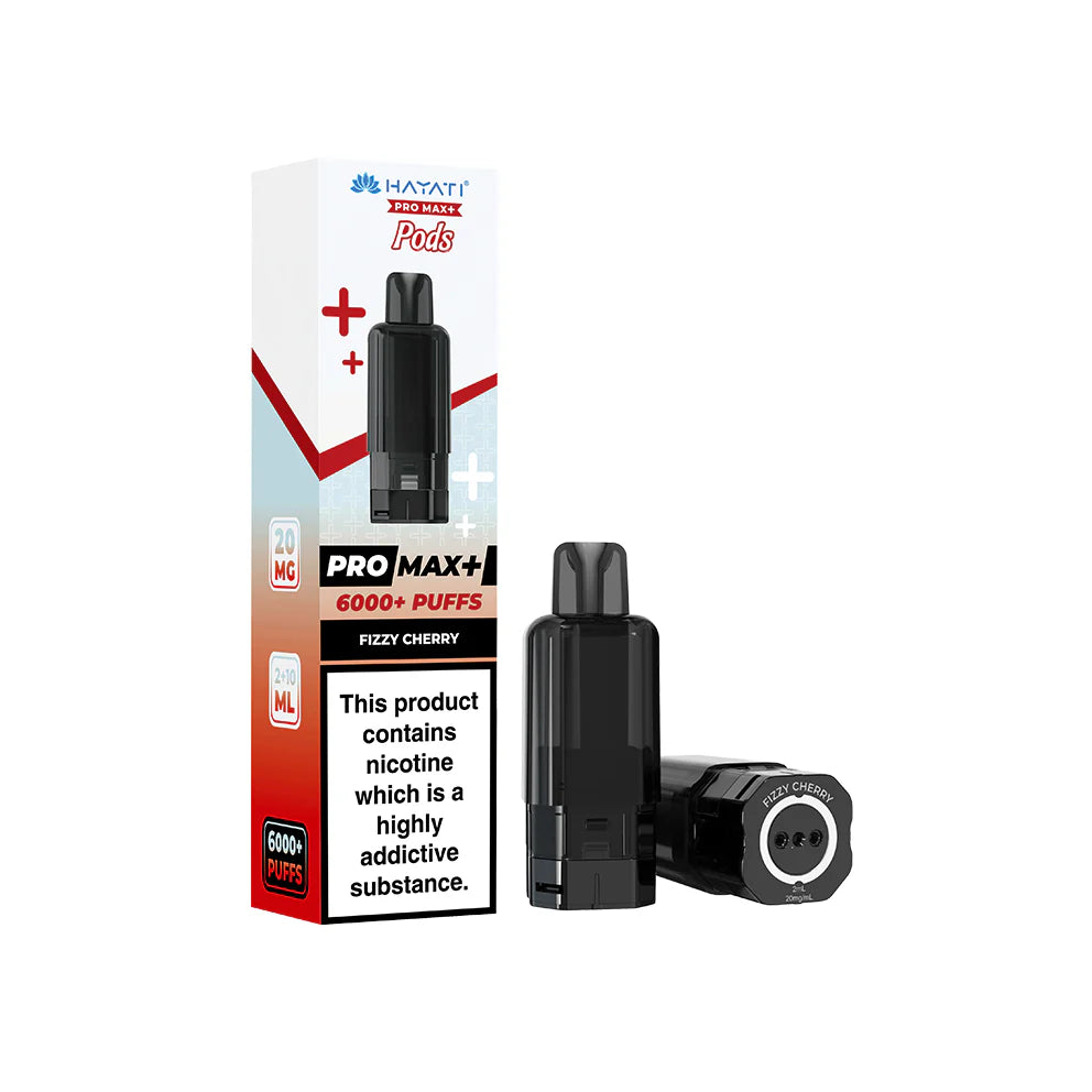Hayati Pro Max+ Pods 20mg Fizzy Cherry