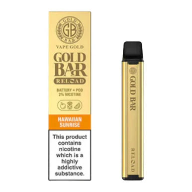 Gold Bar Reload Kit with Hawaiian Sunrise Pod 20mg
