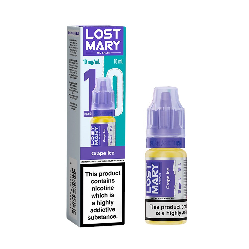 Lost Mary Nic Salts Grape Ice 10mg