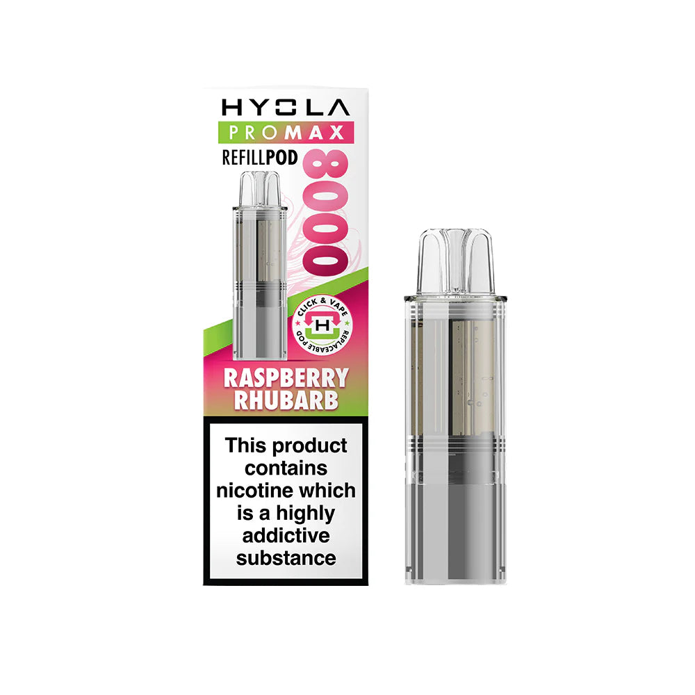 Hyola Pro Max Pod Raspberry Rhubarb