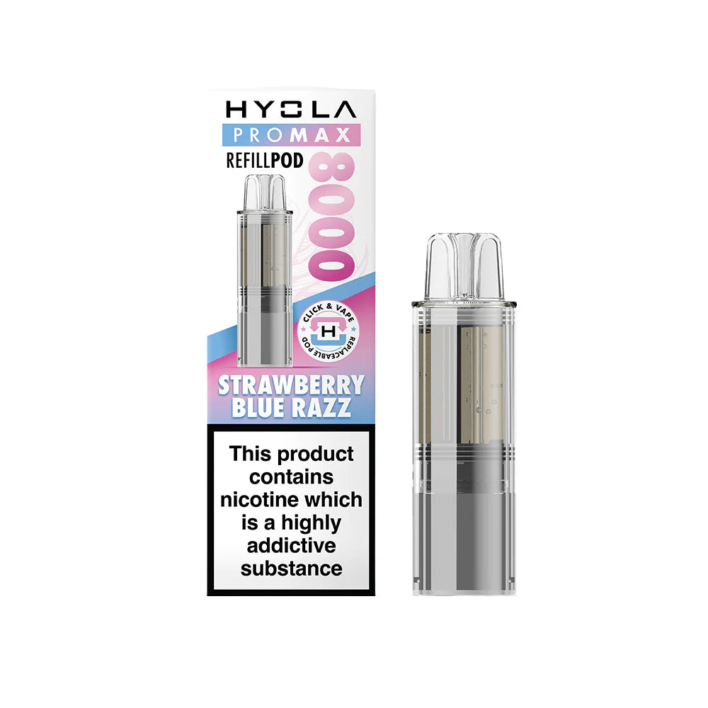 Hyola Pro Max Pod Strawberry Blue Razz