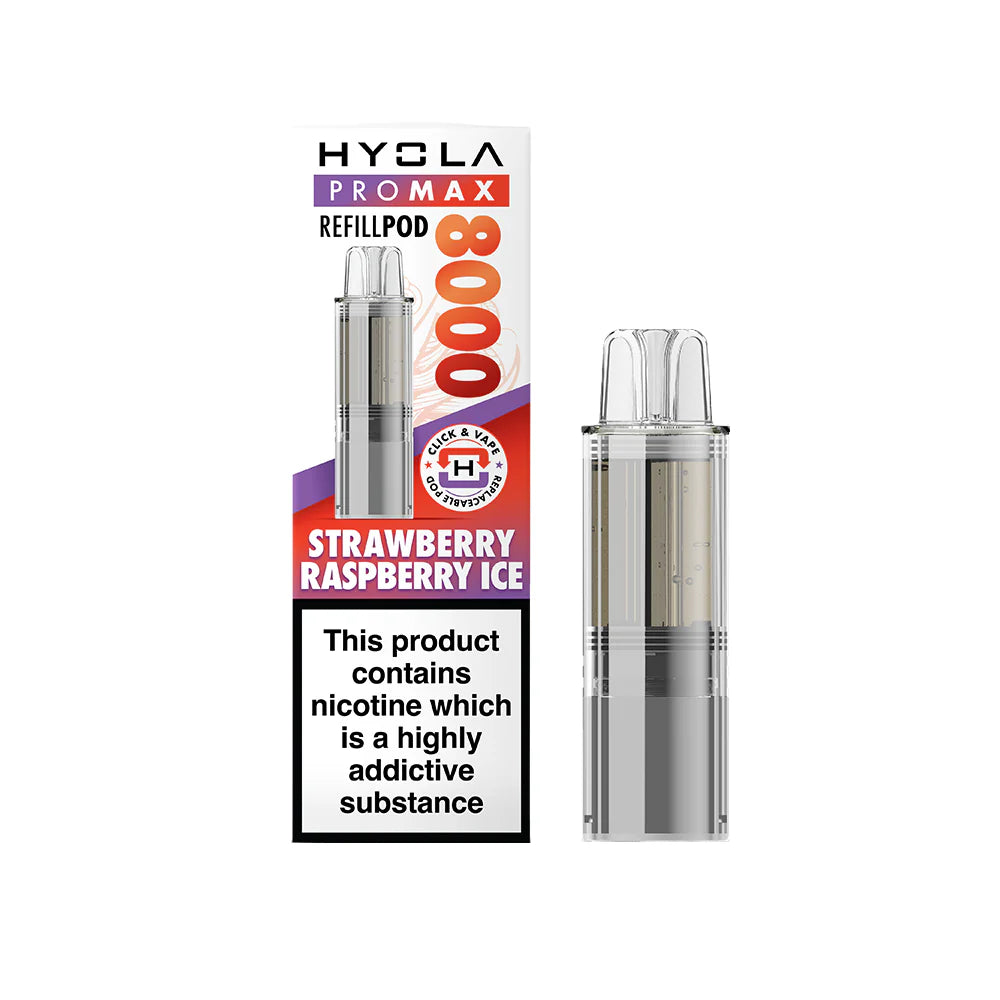 Hyola Pro Max Pod Strawberry Raspberry Ice