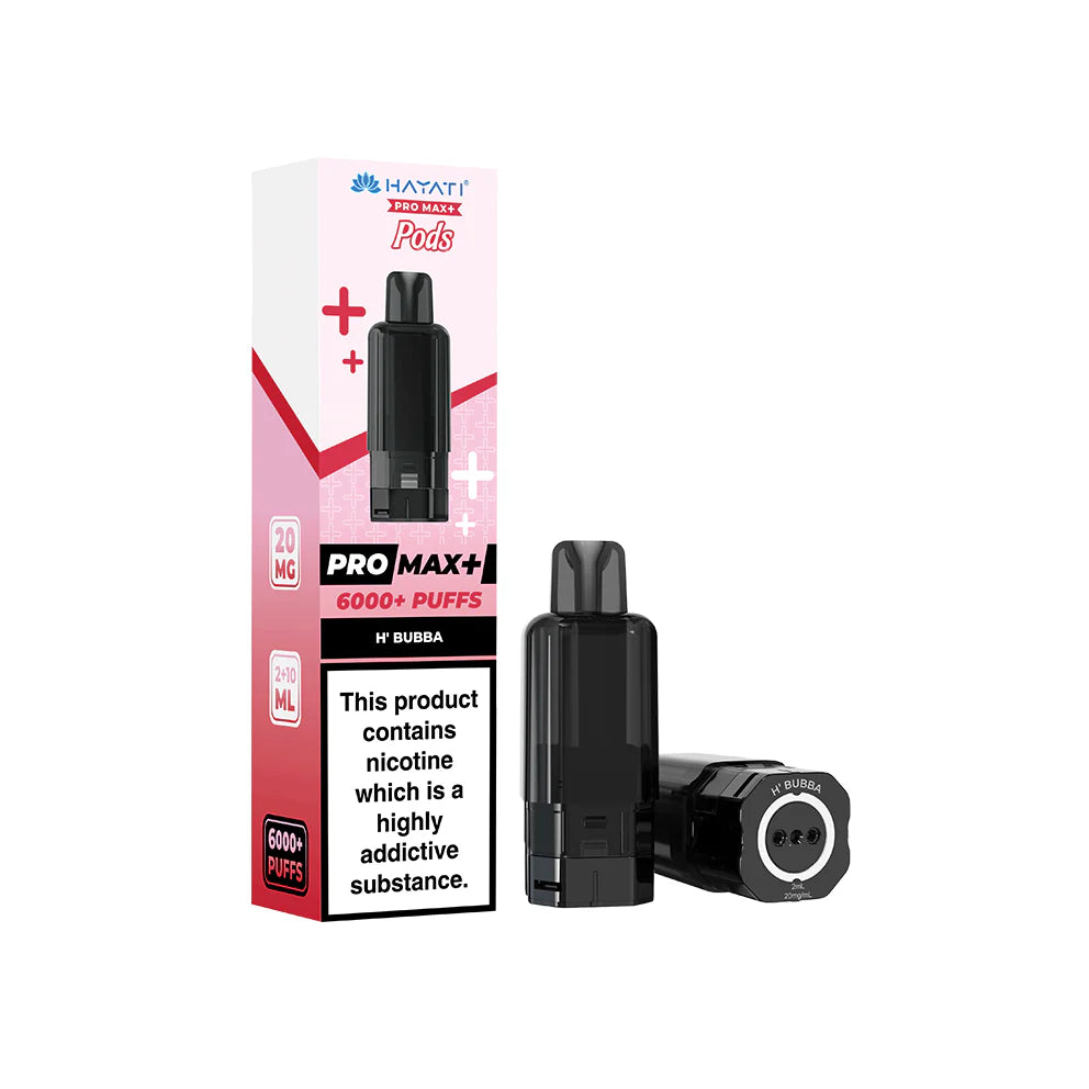 Hayati Pro Max+ Pods 20mg H' Bubba