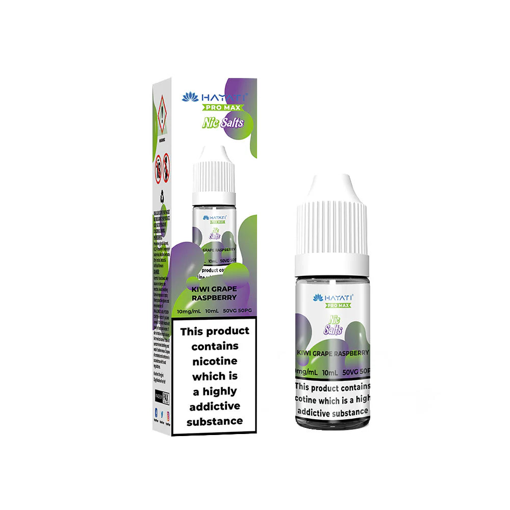 Hayati 10ml Salt Kiwi Grape Raspberry 10mg