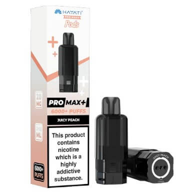 Hayati Pro Max+ Pods Juicy Peach