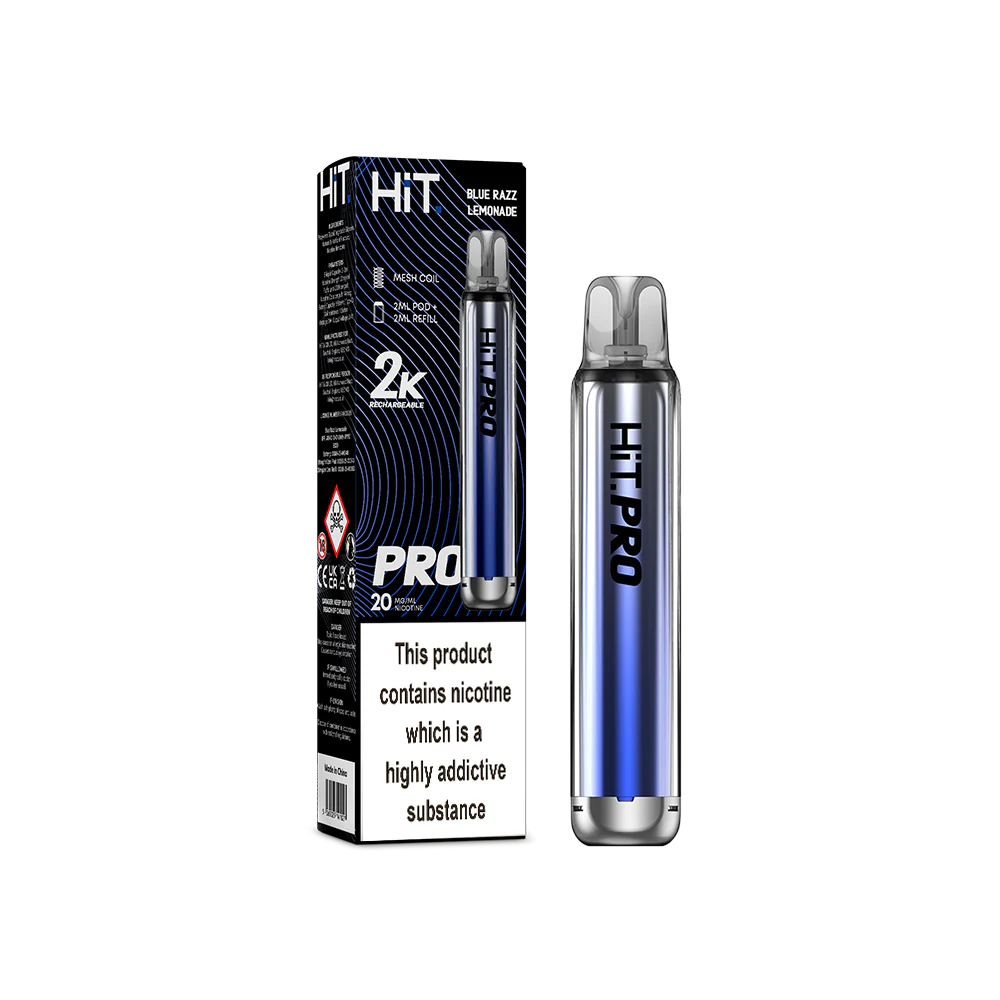 Hit Pro 2+2 Starter Kit Blue Razz Lemonade 20mg – Vape Link