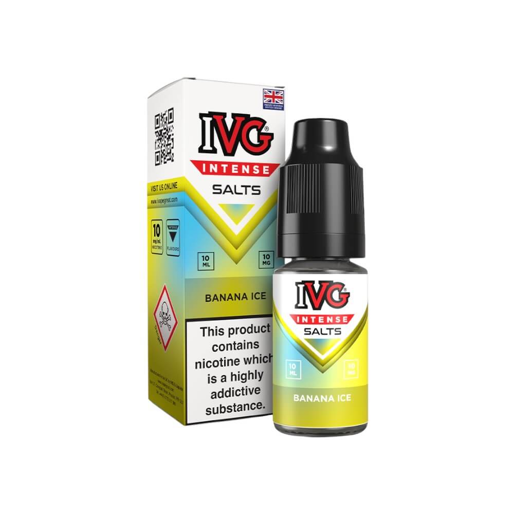 IVG Intense Nic Salts Banana Ice 10mg
