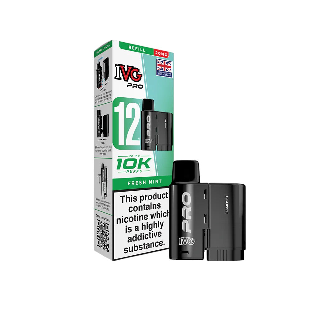 IVG PRO 12 Pods Fresh Mint 20mg