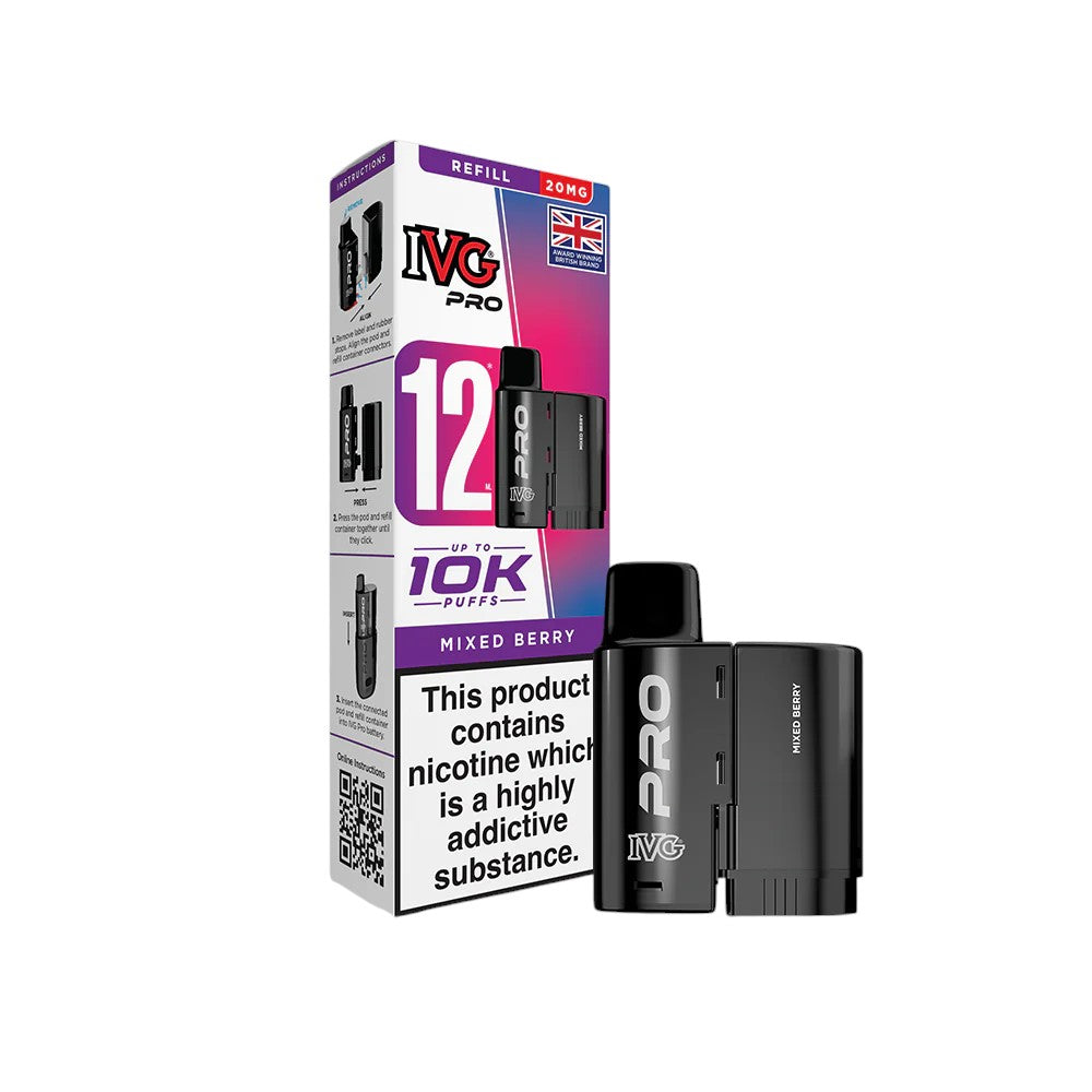 IVG PRO 12 Pods Mixed Berry 20mg