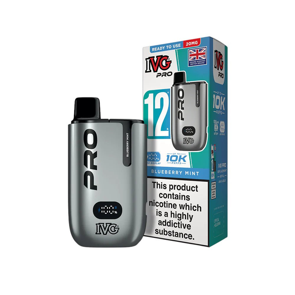 IVG PRO 12 Starter Kit Blueberry Mint 20mg