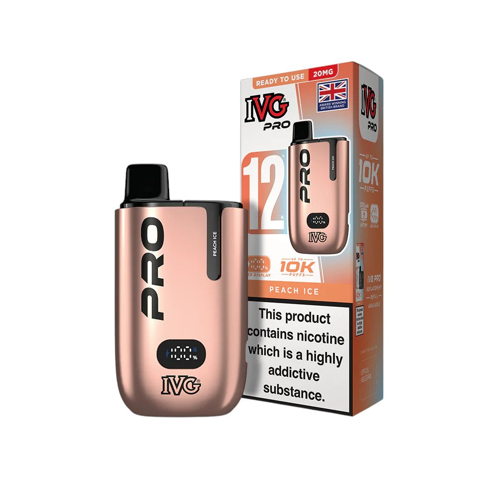 IVG PRO 12 Starter Kit Peach Ice 20mg
