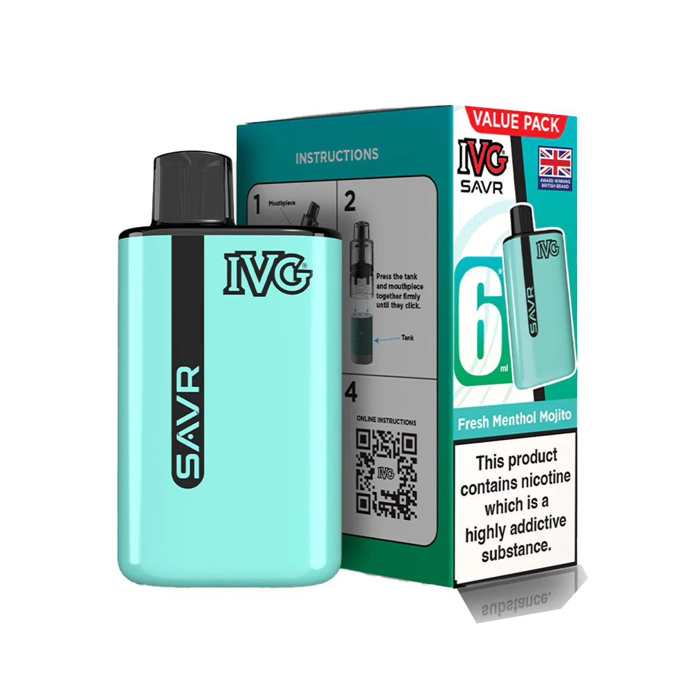 IVG Savr 3000 Starter Kit Fresh Menthol Mojito