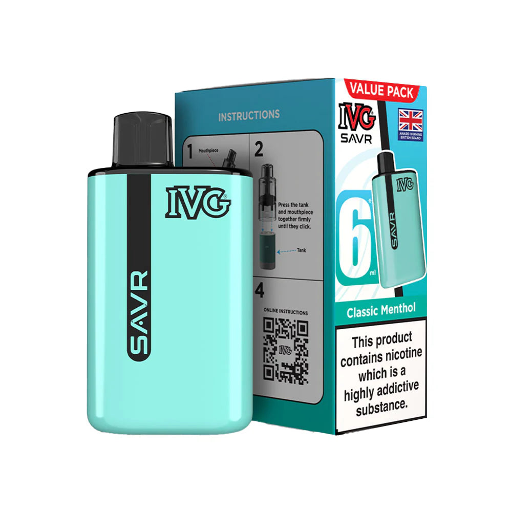 IVG Savr 3000 Starter Kit Classic Menthol
