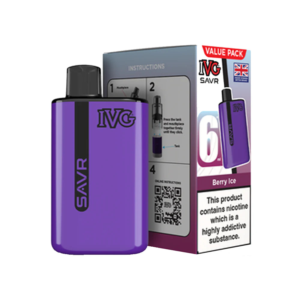 IVG Savr 3000 Starter Kit Berry Ice
