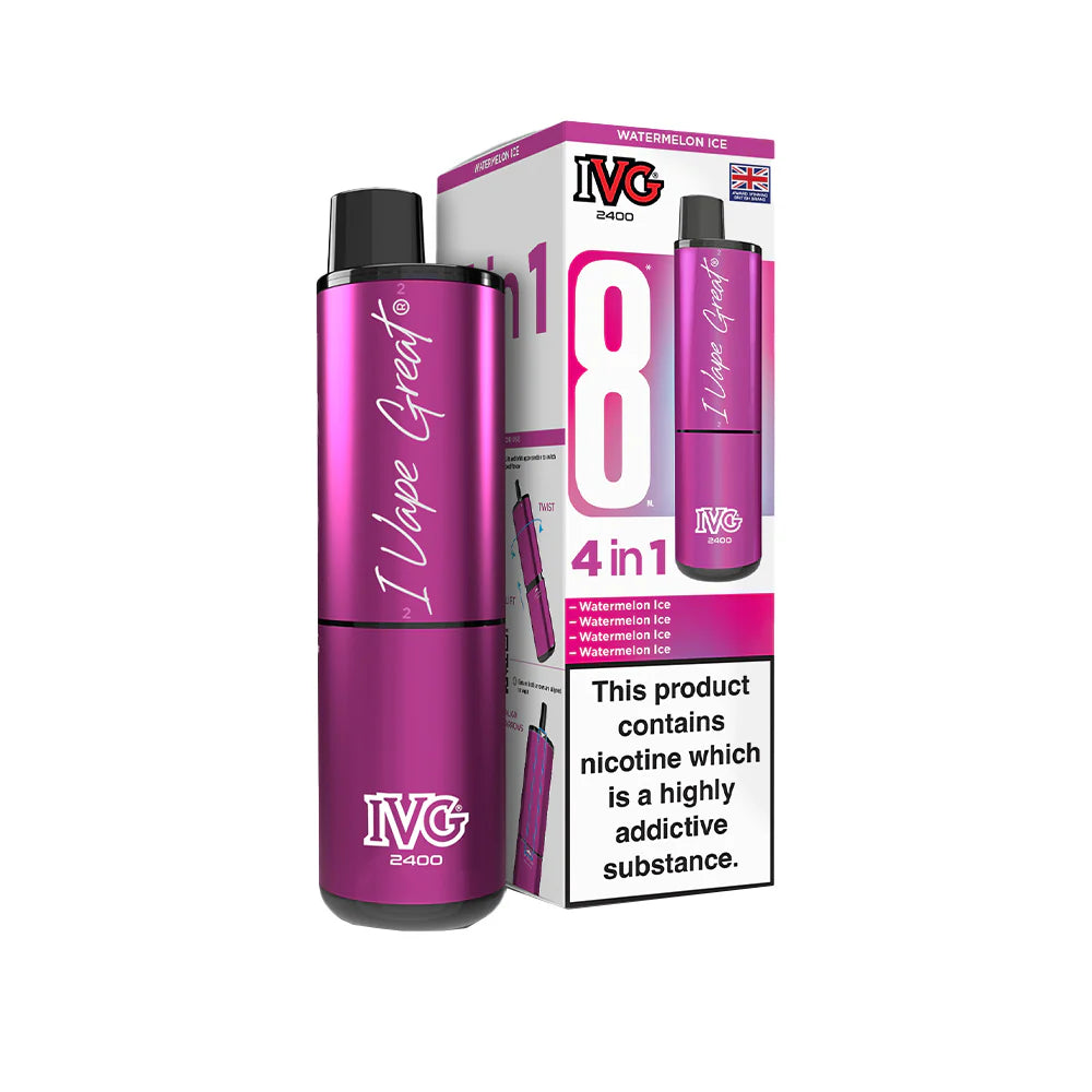 IVG 2400 Rechargeable Kit Watermelon Ice