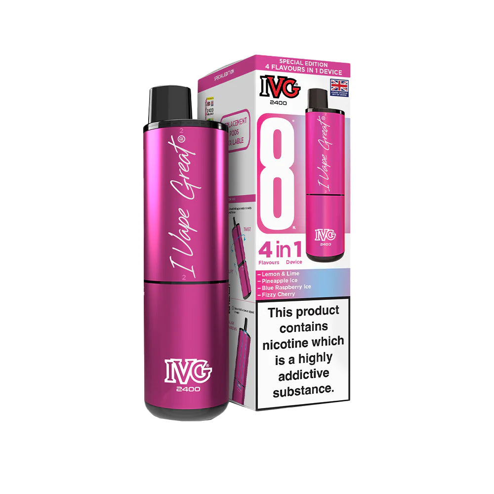 IVG 2400 Rechargeable Kit Special Edition